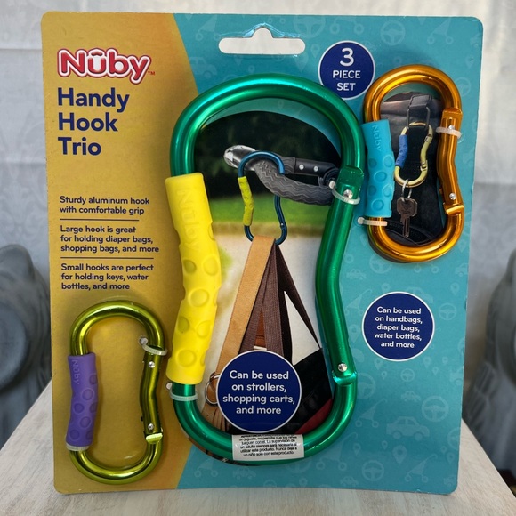 Nuby Other - NUBY Handy Hook Trio